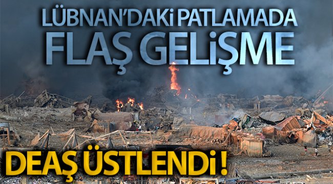Lübnan'daki patlamayı DEAŞ üstlendi