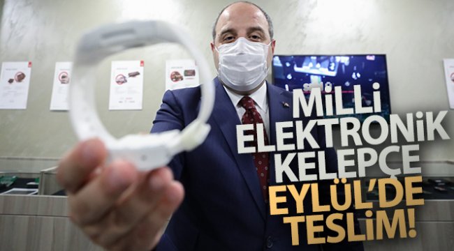 Milli elektronik kelepçe Eylül‘de teslim