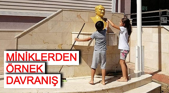 MİNİKLERDEN ÖRNEK DAVRANIŞ