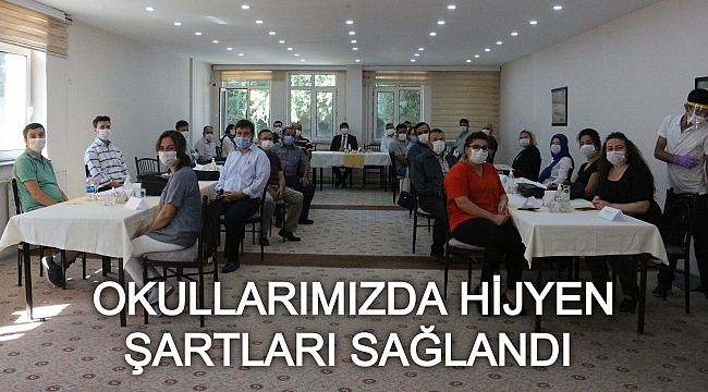 OKULLARIMIZDA HİJYEN ŞARTLARI SAĞLANDI