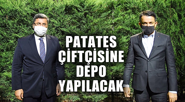 PATATES ÇİFTÇİSİNE DEPO YAPILACAK