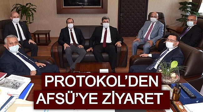PROTOKOL’DEN AFSÜ’YE ZİYARET