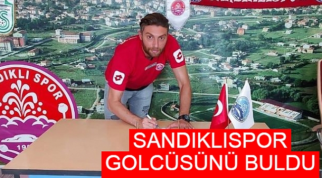 SANDIKLISPOR GOLCÜSÜNÜ BULDU