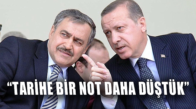 “TARİHE BİR NOT DAHA DÜŞTÜK”