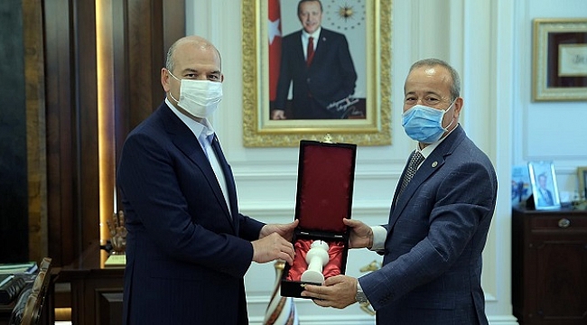 TAYTAK, BAKAN SOYLU’YU ZİYARET ETTİ