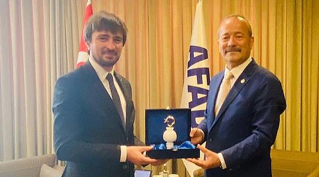 TAYTAK’TAN AFAD BAŞKANI GÜLLÜOĞLU'NA ZİYARET