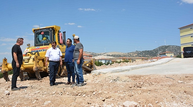 TOKİ 800 KONUTLARDA ALTERNATİF YOL ÇALIŞMASI BAŞLADI