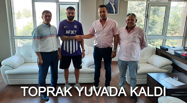 TOPRAK YUVADA KALDI