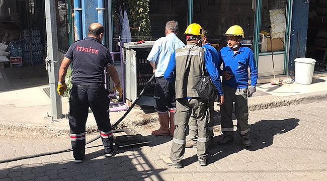 TRAFO YANGINI PANİĞE NEDEN OLDU