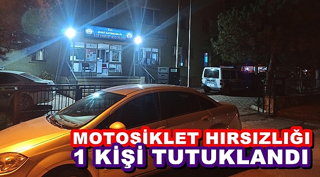 Afyonkarahisar'da motosiklet hırsızlığına 1 tutuklama