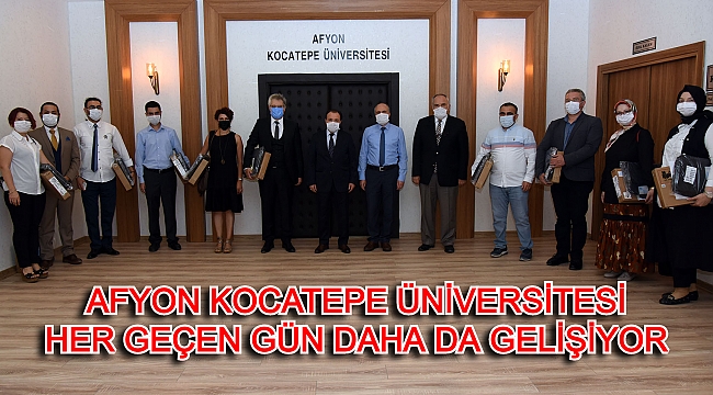 AKÜ HER GEÇEN GÜN DAHA DA GELİŞİYOR