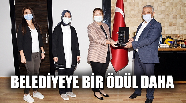BELEDİYEYE BİR ÖDÜL DAHA