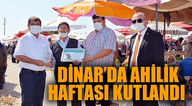 DİNAR’DA AHİLİK HAFTASI KUTLANDI