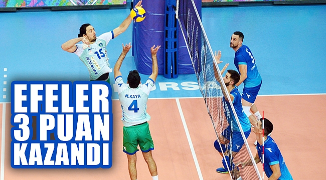 EFELER İLK MAÇTA 3 PUANI ALDI