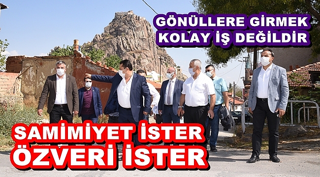 GÖNÜLLERE GİRMEK KOLAY İŞ DEĞİLDİR