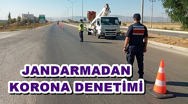 JANDARMADAN KORONA DENETİMİ