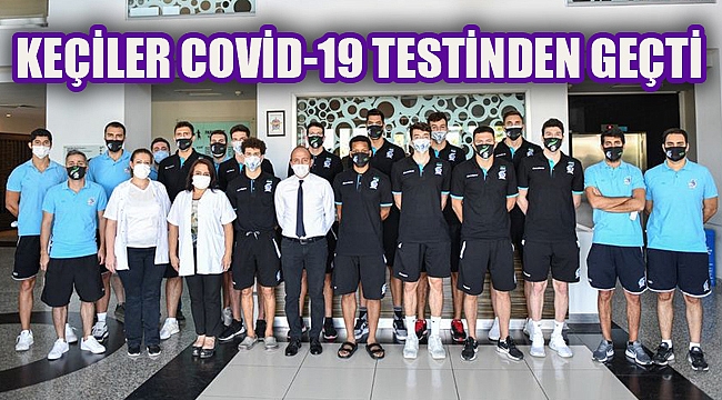 KEÇİLER COVİD-19 TESTİNDEN GEÇTİ