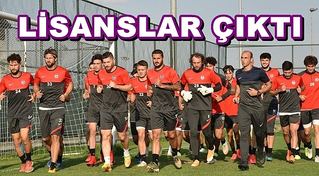 LİSANSLAR ÇIKTI