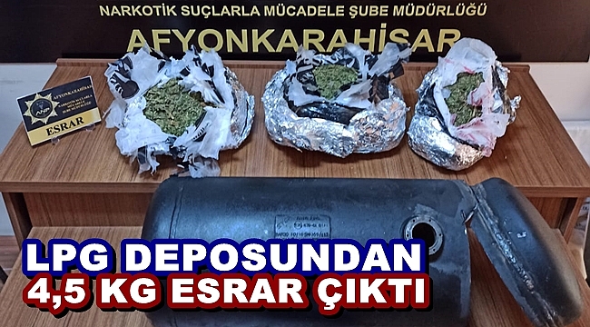 LPG DEPOSUNDAN ESRAR ÇIKTI