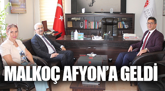 MALKOÇ AFYON’A GELDİ