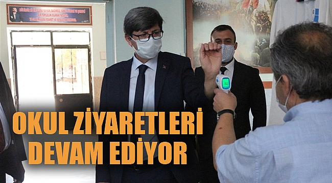 MİLLİ EĞİTİM MÜDÜR YALÇIN OKUL ZİYARETLERİNE DEVAM EDİYOR