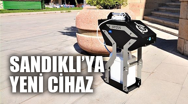 SANDIKLI’YA YENİ DEZENFEKTE CİHAZI