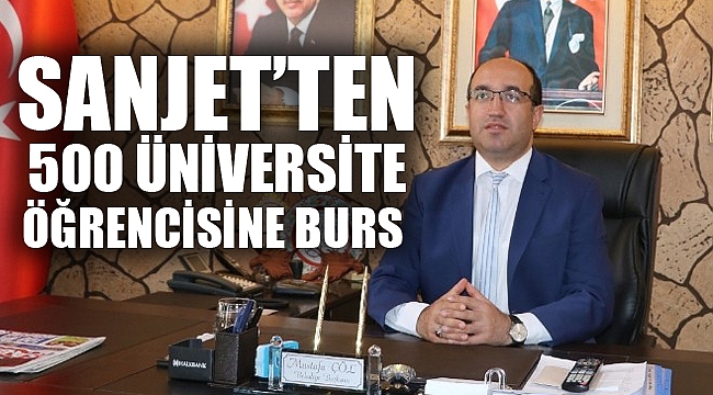SANJET’TEN 500 ÜNİVERSİTE ÖĞRENCİSİNE BURS