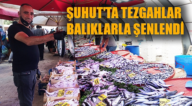 TEZGAHLAR BALIKLARLA ŞENLENDİ