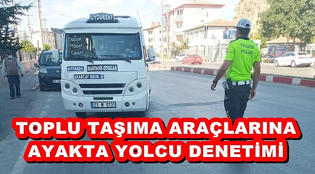 TOPLU TAŞIMA ARAÇLARINA DENETLEME