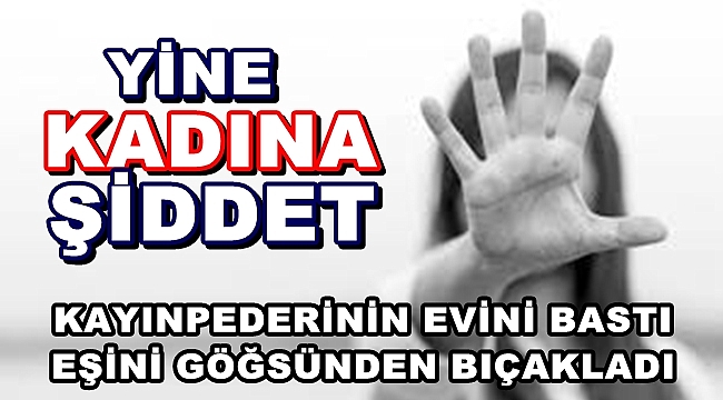 YİNE KADINA ŞİDDET