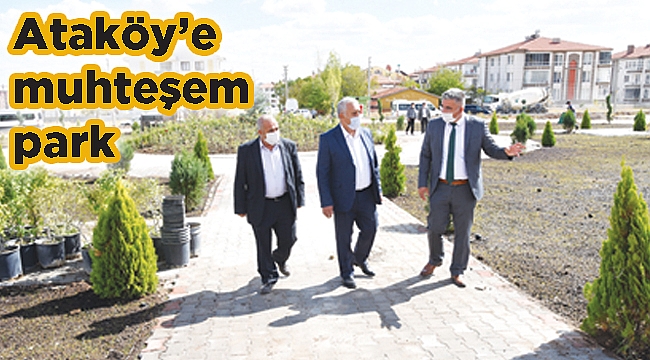 Ataköy'e Muhteşem bir park yapıyoruz