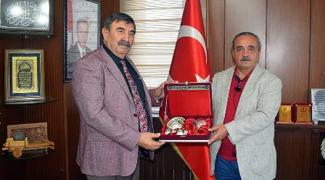 Başkan Piri Tekin’den, Başkan Şahin'e ziyaret