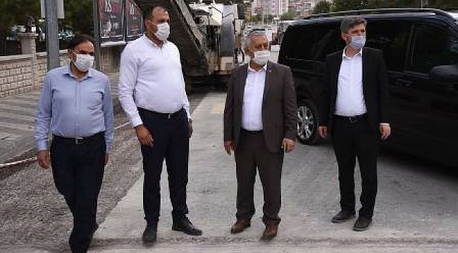 Bayat sokaklarında asfalt çalışmaları başladı