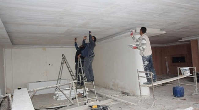 Çay'da "Kadın Kültür Evi" binasının inşaatı sürüyor