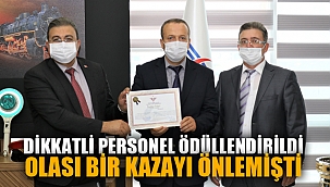 DİKKATLİ PERSONELE TEŞEKKÜR