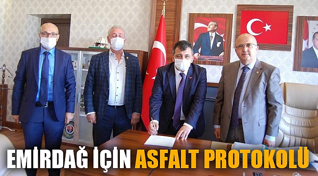 EMİRDAĞ İÇİN ASFALT PROTOKOLÜ