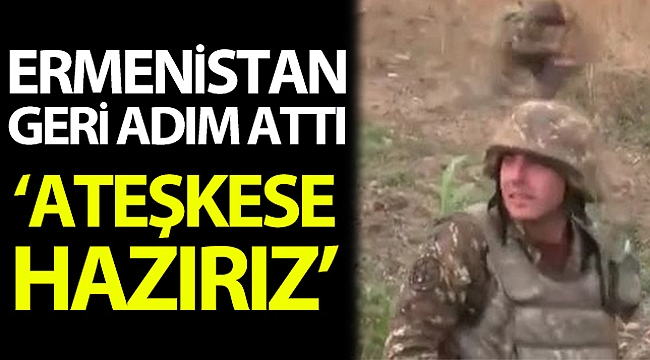 Ermenistan çatışmalarda geri adım attı