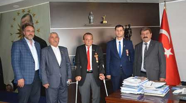 “Her zaman Gazilerimizin yanındayız”