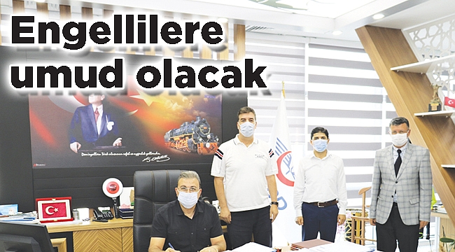  Hurda Beton Traversler engellilere araç olacak