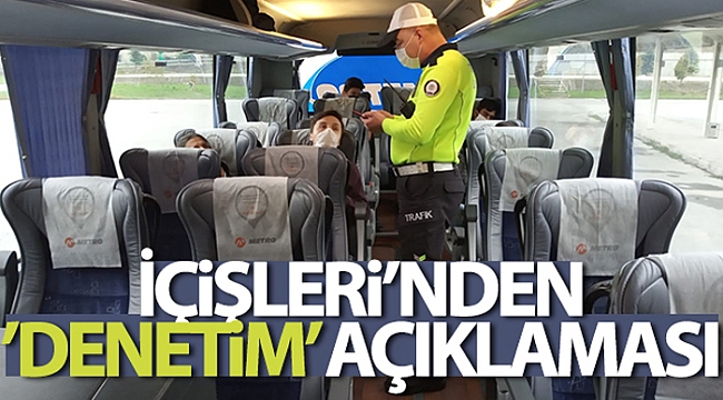 İçişleri Bakanlığından 'Kovid-19' tedbirlerine yönelik açıklama