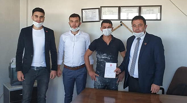 İLÇE BAŞKANI GÖKMEN SANAYİ ESNAFINI ZİYARET ETTİ