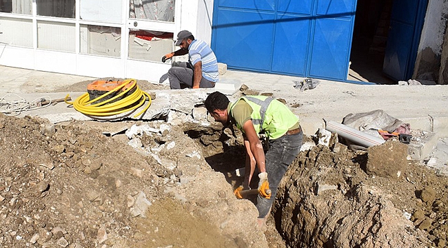 İSCEHİSAR'DA ANA HAT TAMAMLANDI