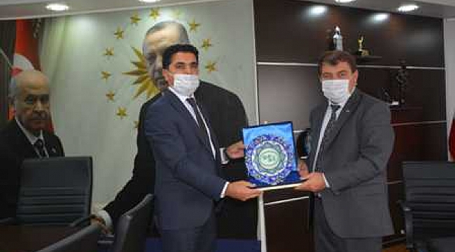 Isparta DSİ 18.Bölge Müdürü Şahin’den Başkan Sarı’ya ziyaret
