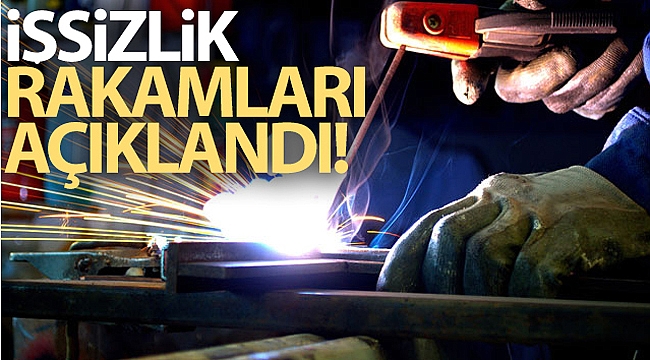 İşsizlik rakamları açıklandı