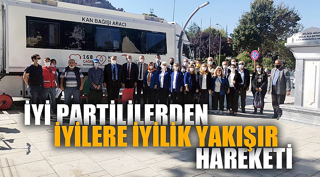 İYİ PARTİLİLERDEN "İYİLERE İYİLİK YAKIŞIR" HAREKETİ