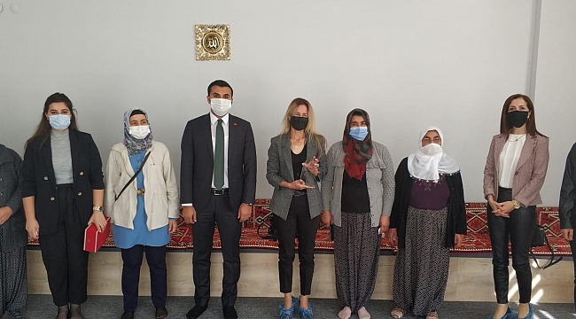 Kadın Girişimciler Kurulu, Çobanlar Kadın Kültür Evi'ni ziyaret etti