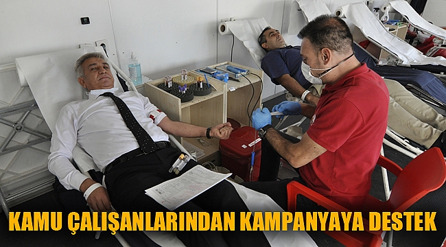 KAMU ÇALIŞANLARINDAN KAMPANYAYA DESTEK