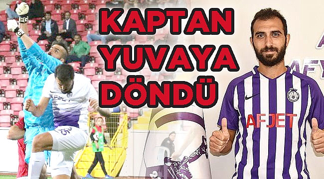 Kaptan yuvaya döndü