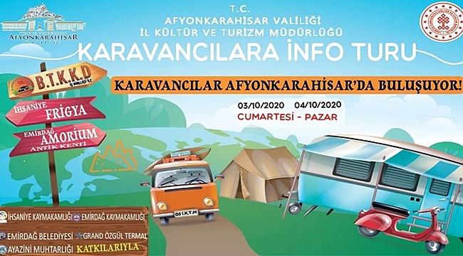 KARAVANCILAR AFYONKARAHİSAR’DA BİR ARAYA GELECEK