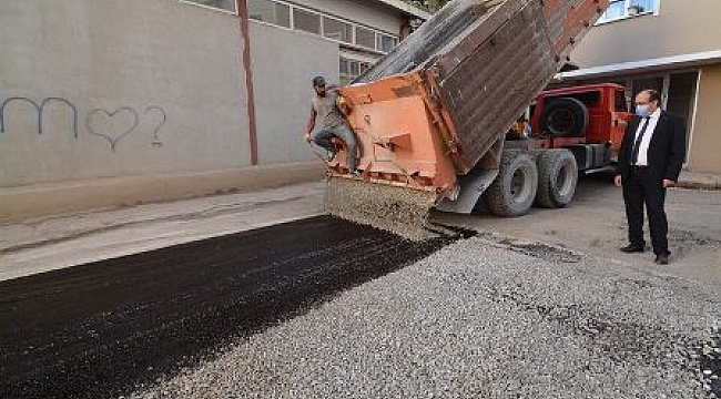 Kış gelemeden asfalt çalışmaları bitecek